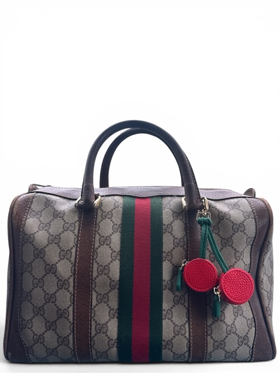Gucci Handbags - Gucci Ophidia Satchel Monogram Bag. Comes with cherry 🍒 charm